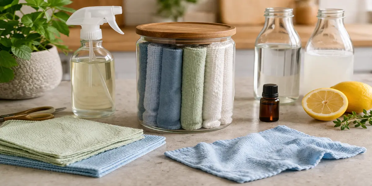 How to Make Reusable Cleaning Wipes at Home?